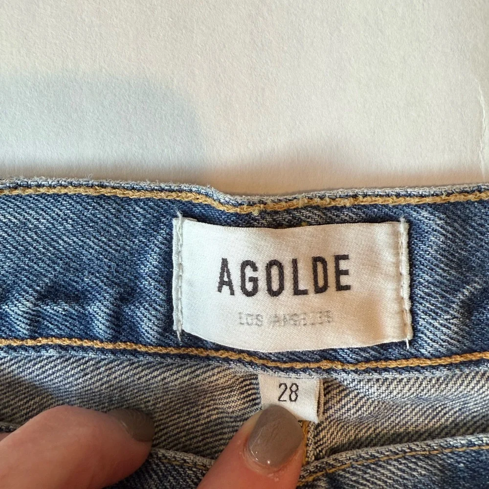 Agolde “Parker” cropped jean - Picture 4 of 14